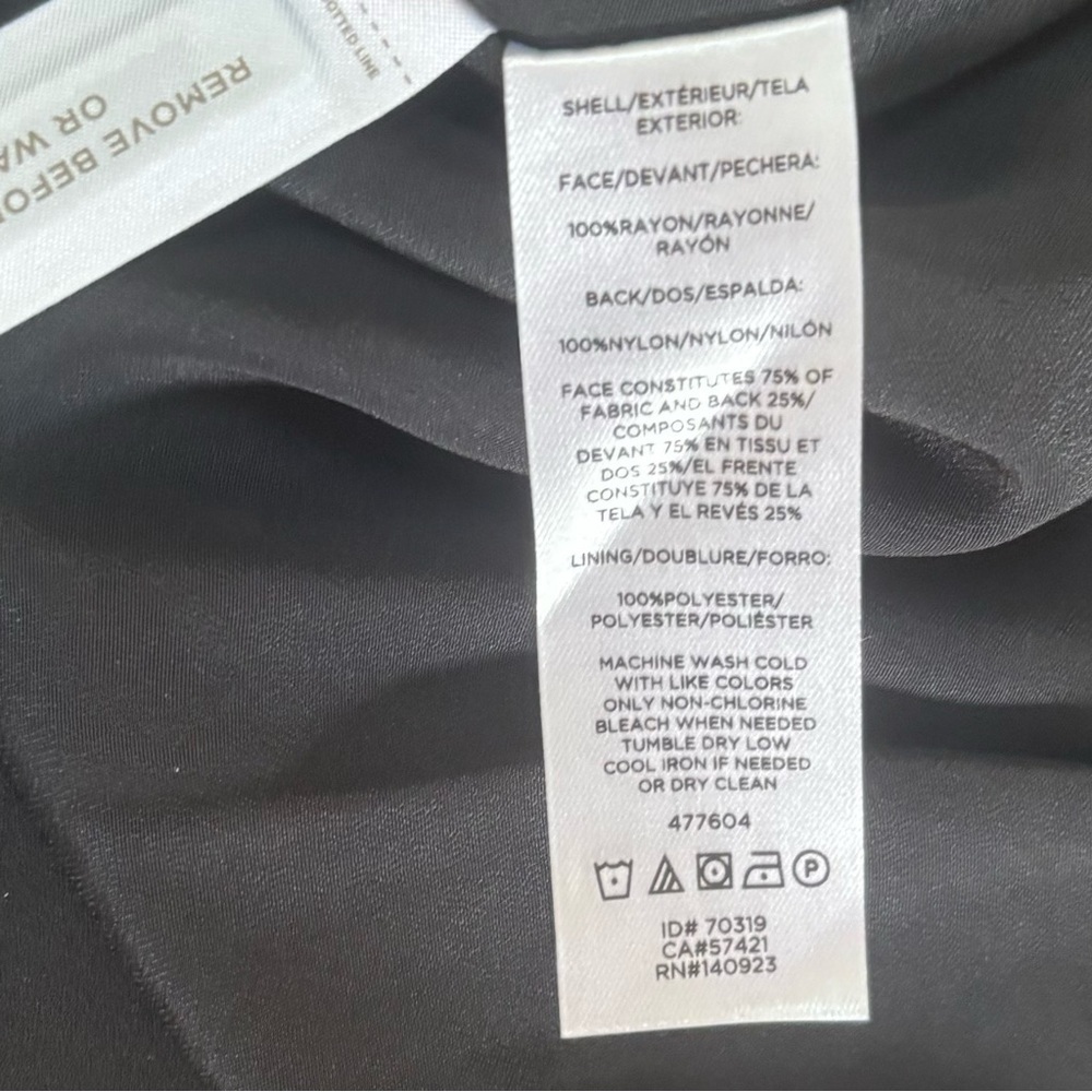 LOFT Gray Velvet Wrap Midi Skirt Size 4 – Luxe Holiday Party Essential - Picture 8 of 10